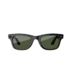 Ray Ban Meta Smart Glasses - Wayfarer Shiny Black G-15 Green Lenses