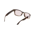 Ray Ban Meta Smart Glasses - Wayfarer Shiny Warm Stone Lenses- Clear/Watermelon Red Transitions