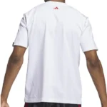 Adidas Performance BAPE X Dame 9 Graphic White T-Shirt