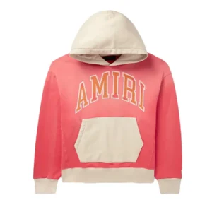 Amiri Logo-Appliquéd Colour-Block Cotton-Jersey Hoodie