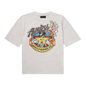 Amiri Mr. Hollywood Oversized Distressed Printed Cotton-Jersey T-Shirt