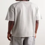 Amiri Mr. Hollywood Oversized Distressed Printed Cotton-Jersey T-Shirt