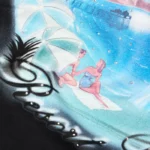 Amiri Oversized Crystal-Embellished Printed Cotton-Jersey Sweatshirt