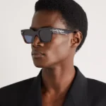 FENDI EYEWEAR Fendigraphy Square-Frame Tortoiseshell Acetate Sunglasses