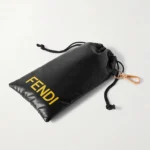 FENDI EYEWEAR O'Lock Aviator-Style Metal Sunglasses