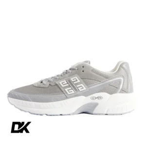 GIVENCHY NFNTY-52 Logo-Appliquéd Suede, Mesh and Leather Sneakers