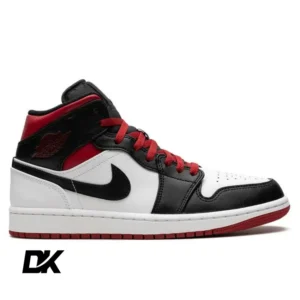 Jordan 1 Mid Gym Red Black Toe-1