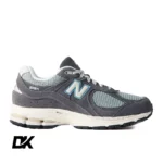 New Balance 2002R leather-trimmed mesh and suede sneakers Color: Gray