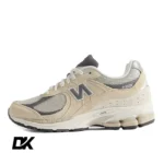 New Balance 2002R leather-trimmed mesh and suede sneakers Color: Beige