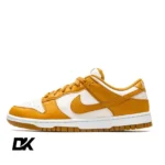 Nike Dunk Low Next Nature Phantom Gold Suede (W) Color: YELLOW