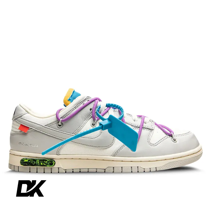 Nike Dunk Low Off-White Lot 47 Color: GREY – Drippinn Kickss