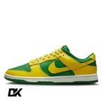Nike Dunk Low Retro Reverse Brazil Color: YELLOW