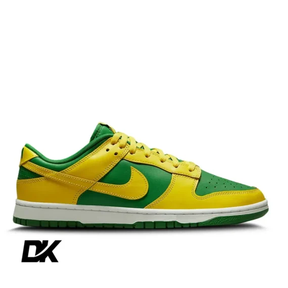 Nike Dunk Low Retro Reverse Brazil Color: YELLOW